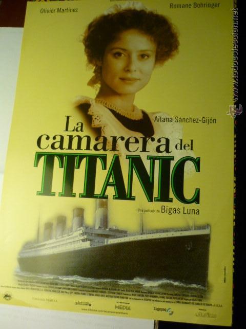 Cine: GUIA LA CAMARERA DEL TITANIC.--OLIVIER MARTINEZ .-A.SANCHEZ