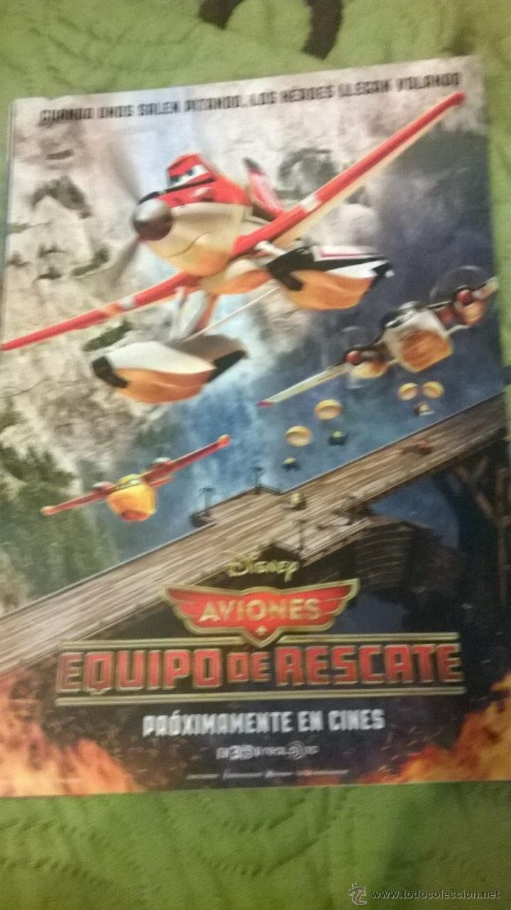 Cin&eacute;ma: Aviones Equipo de Rescate. Guia Publicitaria.