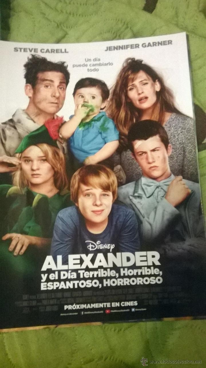 Kino: Alexander, Y el Dia Terrible, ... Guia Publicitaria.