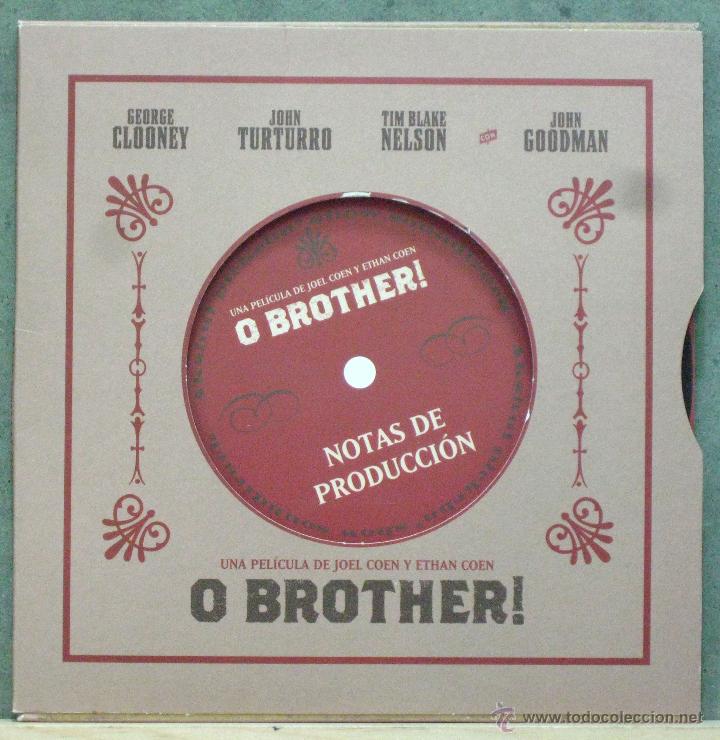Cine: G5565 O BROTHER GEORGE CLOONEY ETHAN JOEL COHEN GUIA ORIGINAL PRESSBOOK ESTRENO