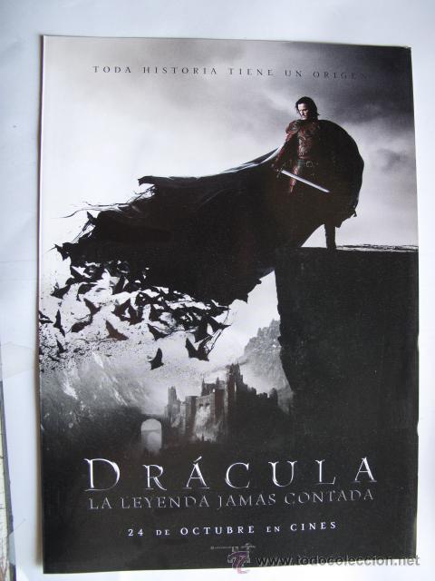 Cine: DRACULA LA LEYENDA JAMAS CONTADA 10GUIAS A ELEGIR 25 EUROS . 100 GUIAS 130 EUROS