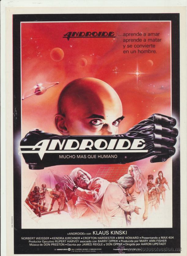 Cine: Androide. Gu&iacute;a de Warner. - Foto 1