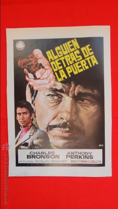 Cine: alguien detras de la puerta, gu&iacute;a sencilla, jano, charles bronson anthony perkins
