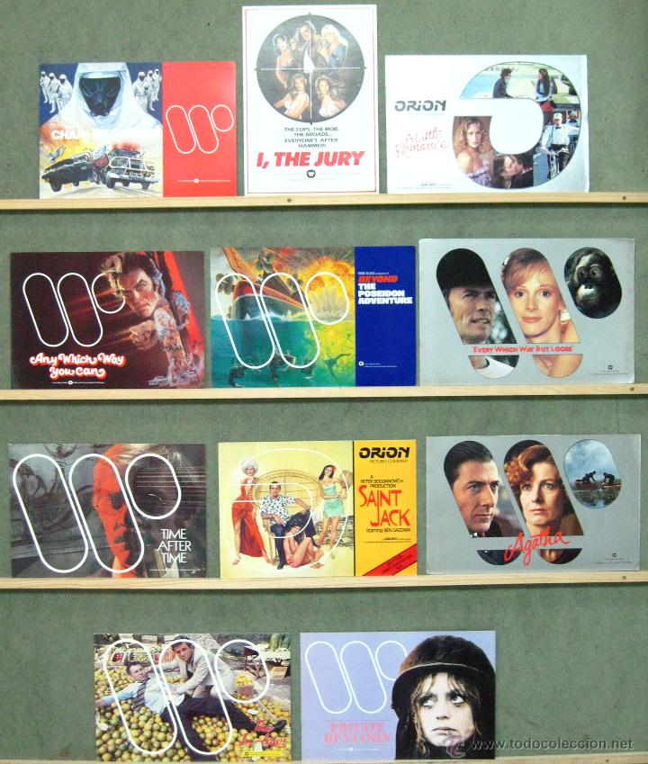 Kino: G5721 WARNER COLECCION 11 GUIAS DE LUJO ORIGINALES INTERNACIONALES