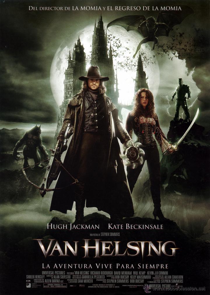 Kino: VAN HELSING LA AVENTURA VIVE PARA SIEMPRE (GUIA ORIGINAL 4 PAGINAS CON FOTOS) KEVIN BACON