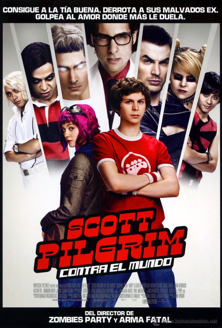 Cine: SCOTT PILGRIM CONTRA EL MUNDO (GUIA ORIGINAL DE SU ESTRENO EN ESPA&Ntilde;A)