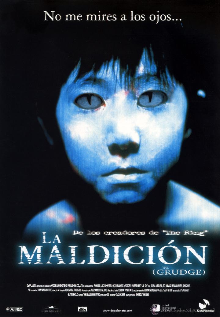 Cine: LA MALDICION (GUIA ORIGINAL SIMPLE DE SU ESTRENO EN ESPA&Ntilde;A CON FOTOS) TERROR