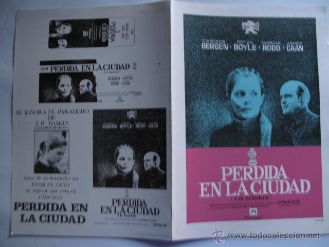 Cinema: X2097 PERDIDA EN LA CIUDAD  NO ENTRA EN LOTES