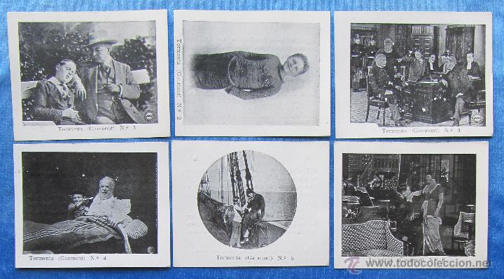 Cine: TIKET FILM. TORMENTA. GAUMONT, 1914. RECLAM FILMS.