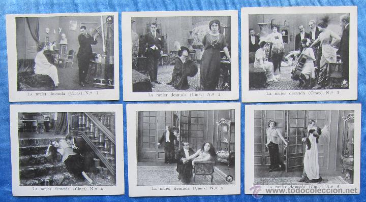 Cine: TIKET FILM. LA MUJER DESNUDA. ACTRIZ LYDA BORELLI. CINES, 1913. RECLAM FILMS.