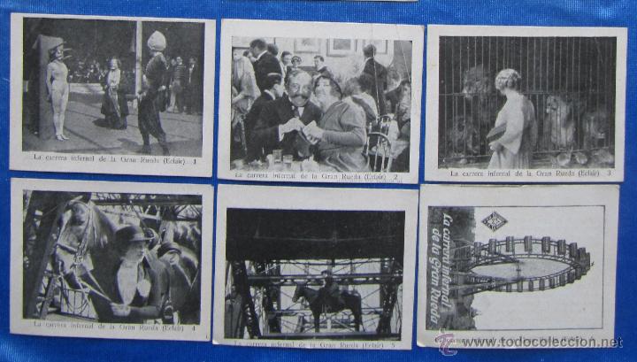 Cine: TIKET FILM. LA CARRERA INFERNAL DE LA GRAN RUEDA. ECLAIR, 1915. RECLAM FILMS.