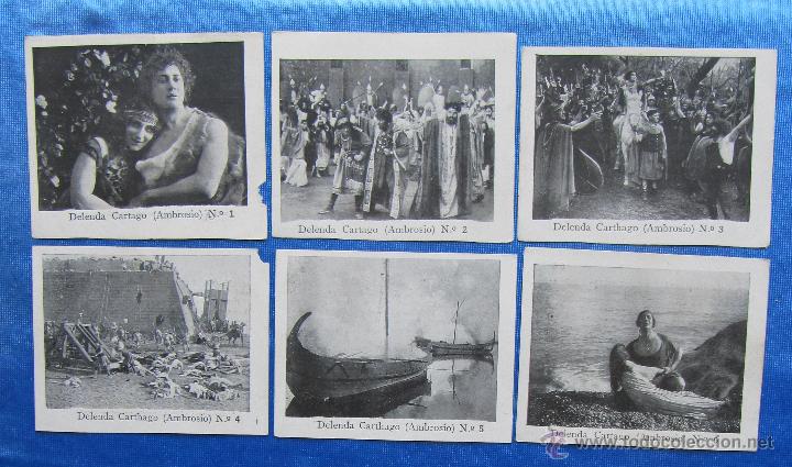 Cine: TIKET FILM. DELENDA CARTAGO. AMBROSIO, 1914. RECLAM FILMS.