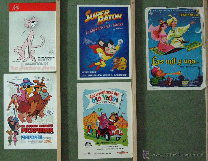 Cinema: G5803 ANIMACION SERIES TV COLECCION 5 GUIAS ORIGINALES ESPA&Ntilde;OLAS