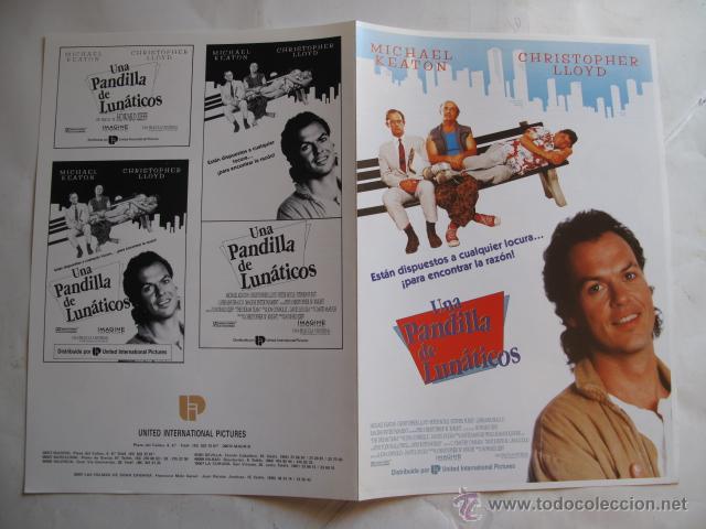 Cine: AX111 UNA PANDILLA DE LUNATICOS 10 GUIAS X 25&euro; 100 GUIAS X 130&euro; ENVIO INCLUIDO