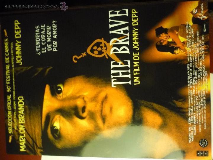 Cine: guia doble the brave .- marlon brando -johnny deep