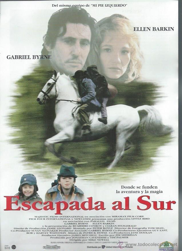 Cin&eacute;ma: GU&Iacute;A PUBLICITARIA DE CINE ESCAPADA AL SUR, ORIGINAL, 20 POR 30CM