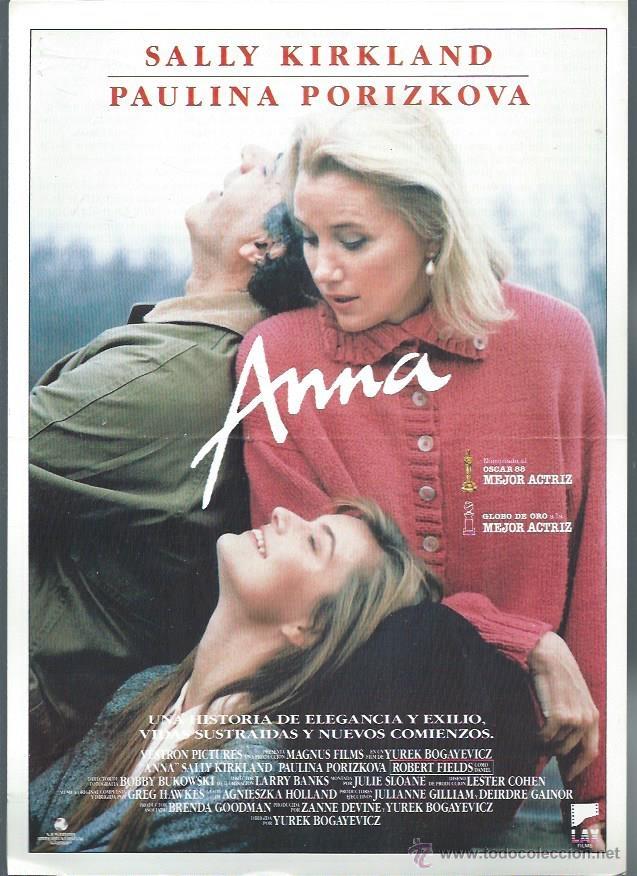 Cinema: GU&Iacute;A DE CINE PUBLICITARIA SALLY KIRKLAND PAULINA PORIZKOVA, ANNA, ORIGINAL, 20 POR 30CM