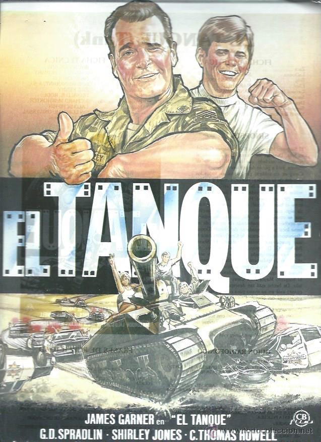 Kino: GU&Iacute;A DE CINE PUBLICITARIA EL TANQUE, ORIGINAL, 20 POR 30CM