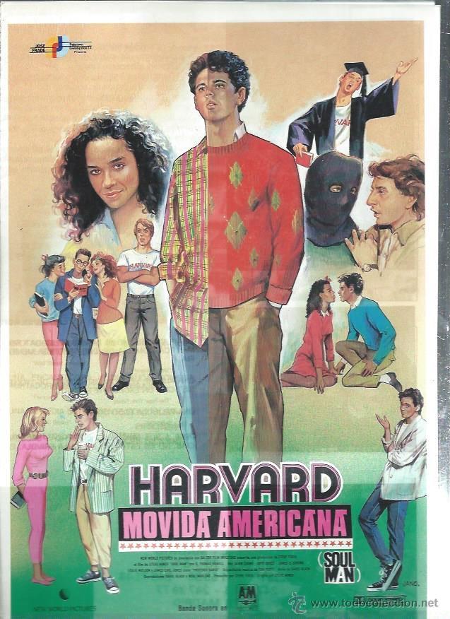 Kino: GU&Iacute;A DE CINE PUBLICITARIA HARVARD, MOVIDA AMERICANA, ORIGINAL, 20 POR 30CM