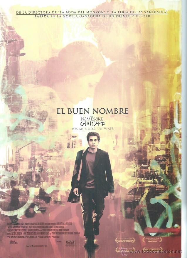 Cin&eacute;ma: GU&Iacute;A PUBLICITARIA DE LA PEL&Iacute;CULA EL BUEN NOMBRE, ORIGINAL, 20 POR 30CM