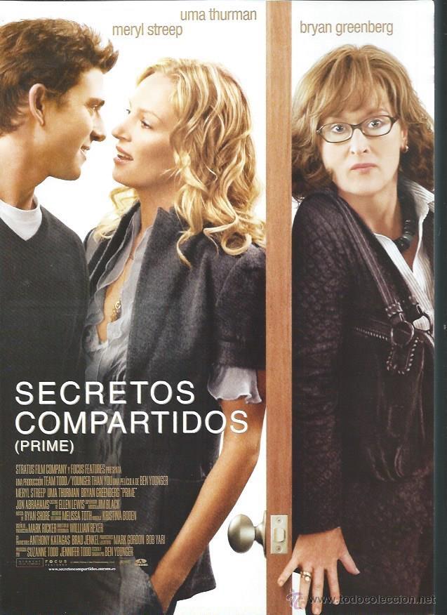 Kino: GU&Iacute;A PUBLICITARIA DE LA PEL&Iacute;CULA SECRETOS COMPARTIDOS, ORIGINAL, 30 POR 20CM