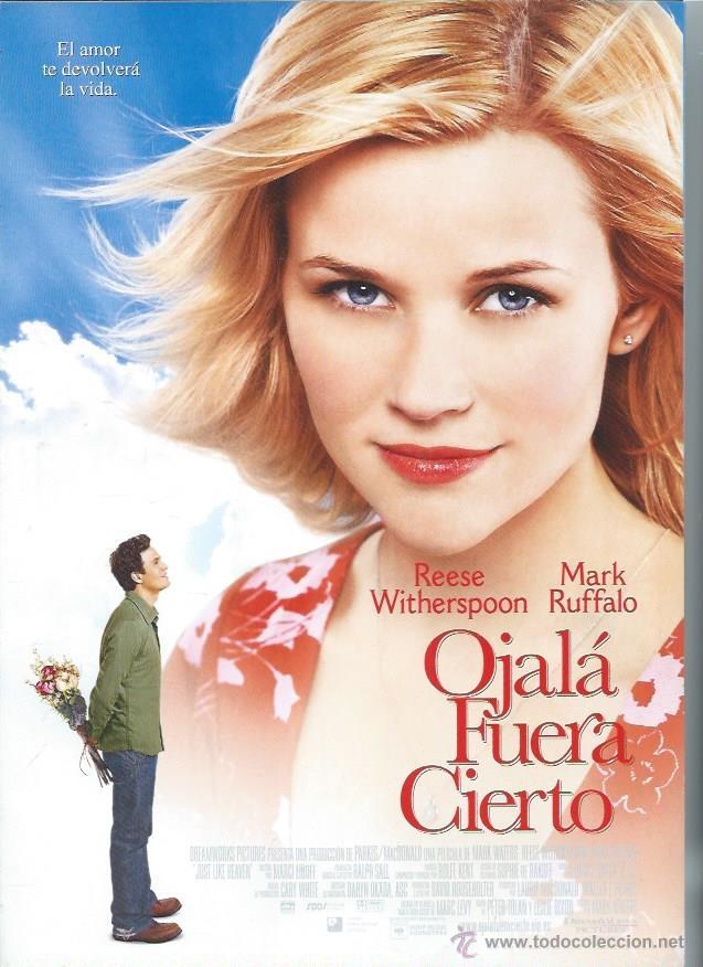 Cinema: GU&Iacute;A PUBLICITARIA DE LA PEL&Iacute;CULA OJAL&Aacute; FUERA CIERTO, ORIGINAL, 20 POR 30CM