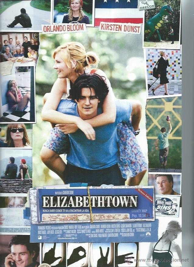Cin&eacute;ma: GU&Iacute;A PUBLICITARIA DE LA PEL&Iacute;CULA ELIZABETHTOWN, ORIGINAL, 20 POR 30CM