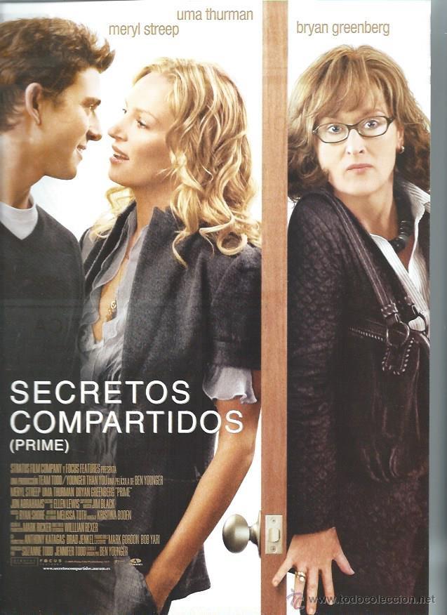 Cin&eacute;ma: GU&Iacute;A PUBLICITARIA DE LA PEL&Iacute;CULA SECRETOS COMPARTIDOS, ORIGINAL, 20 POR 30CM