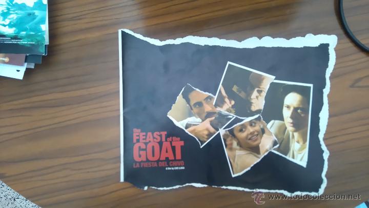 Cinema: LA FIESTA DEL CHIVO- THE FEAST OF THE GOAT. GUIA PUBLICITARIA DE PRENSA. CUADERNILLO