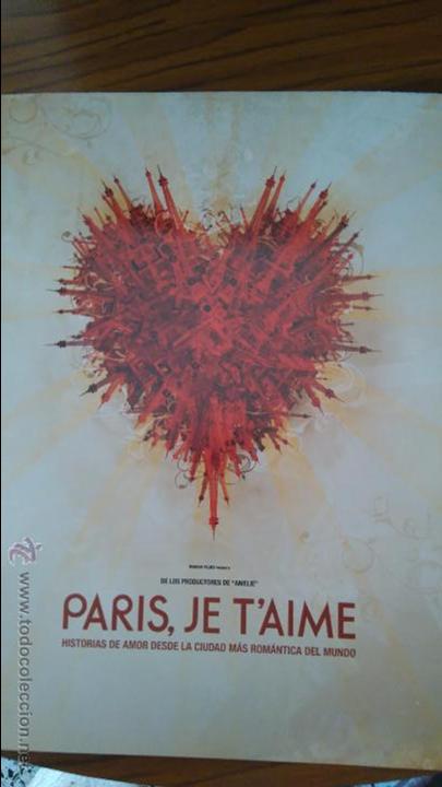 Cinema: PARIS, JE T&acute;AIME. ORIGINAL. SE ABRE A POSTERS. ORIGINAL