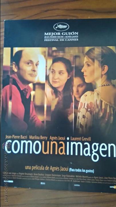 Cinema: COMO UNA IMAGEN CON JUAN-PIERRE BACRI Y AGNES JAOUI. A3, CART&Oacute;N, ORIGINAL