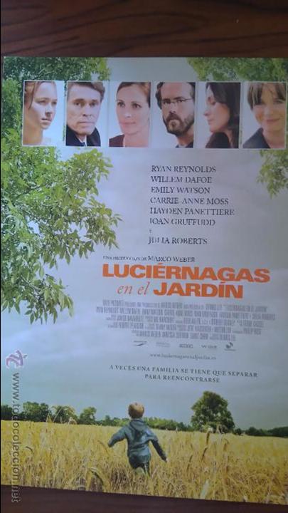 Cinema: LUCI&Eacute;RNAGAS EN EL JARD&Iacute;N. CON RYAN REYNOLDS. GUIA PUBLICITARIA ORIGINAL, A3