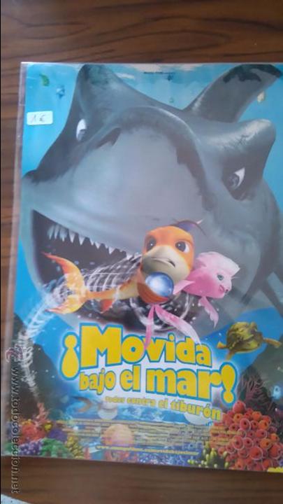 Cinema: &iexcl;MOVIDA BAJO EL MAR!. ORIGINAL GUIA PUBLICITARIA. A3
