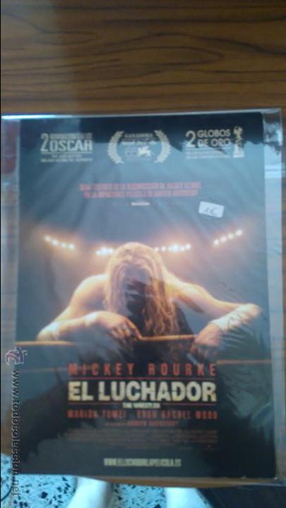 Cinema: GU&Iacute;A DE LA PEL&Iacute;CULA EL LUCHADOR CON MICKEY ROURKE