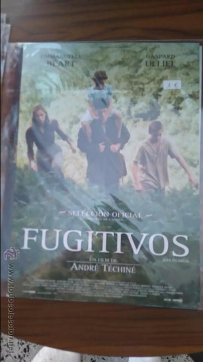 Cinema: FUGITIVOS. GUIA OFICIAL DE LA PELICULA. BUEN ESTADO, A3