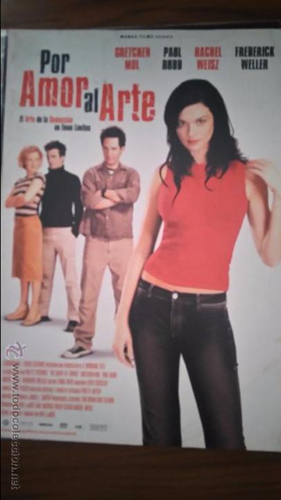 Cinema: POR AMOR AL ARTE. GUIA PUBLICITARIA ORIGINAL. A3. SE ABRE