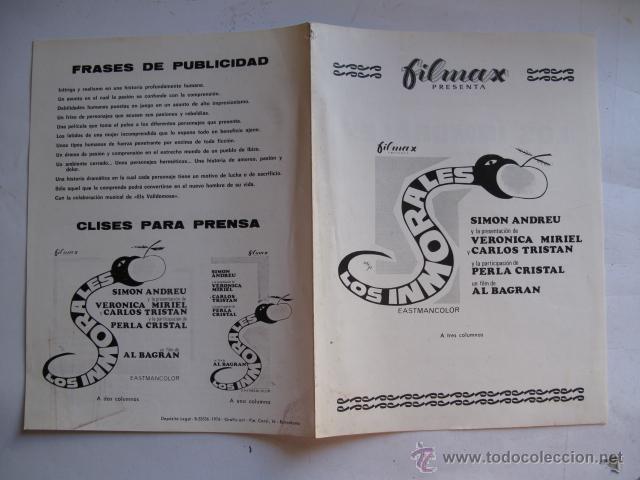 Kino: AX478 LOS INMORALES  10GUIAS X 25&euro; o 100GUIAS X 130&euro; ENVIOS INCLUIDOS