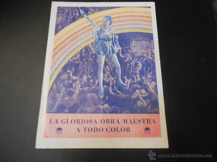 Cin&eacute;ma: EL REY VAGABUNDO - 1930 - GUIA ORIGINAL PARAMOUNT - DENNIS KING Y JEANETTE MACDONALD