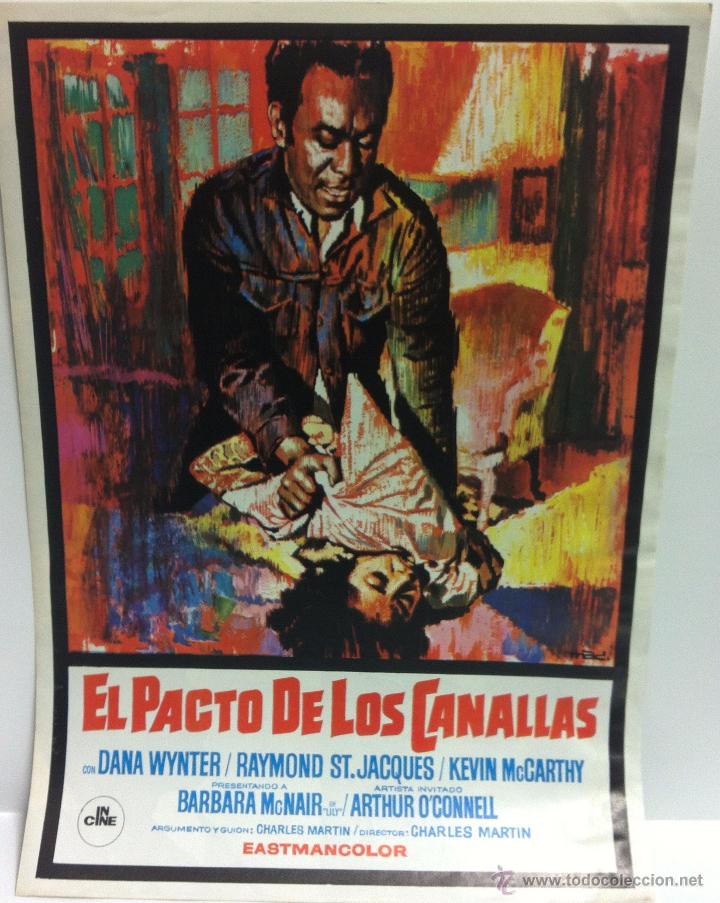 Cinema: G65 EL PACTO DE LOS CANALLAS GUIA ORIGINAL DOBLE DEL ESTRENO DE LA PELICULA