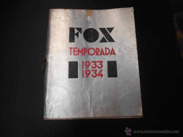 Kino: CATALOGO TWENTY CENTURY FOX - 1933 1934