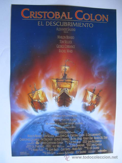 Cine: AX731 CRISTOBAL COLON EL DESCUBRIMIENTO  10 GUIAS X 25&euro; 100GUIASX130&euro; ENVIOS INCLUIDOS