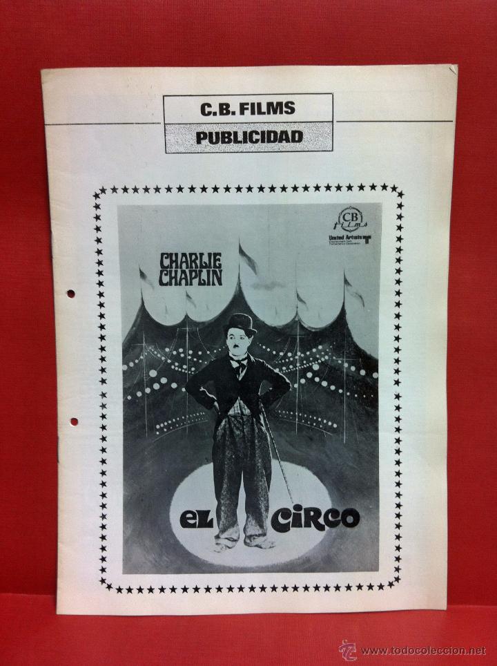 Cine: EL CIRCO CHARLES CHAPLIN CHARLOT - Foto 1