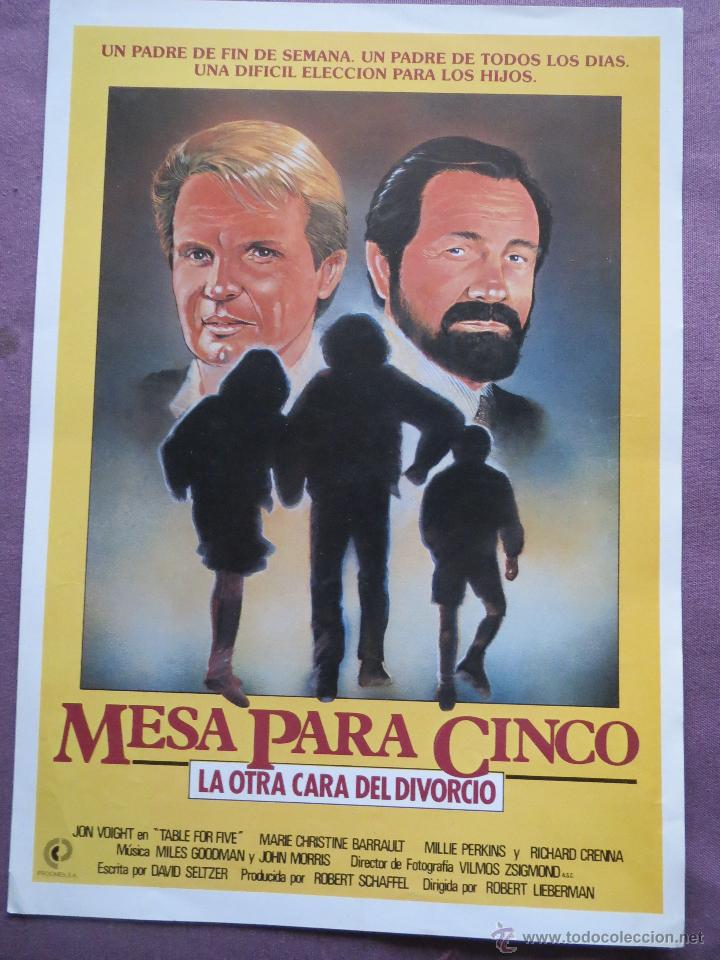Cine: mesa para cinco