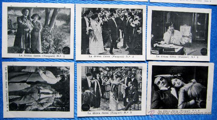 Cine: TIKET FILM. LA ULTIMA DANZA, PASQUALI, 1914. RECLAM FILMS. CINE WALKIRIA, BOHEMIA, IRIS PARK, BCN.