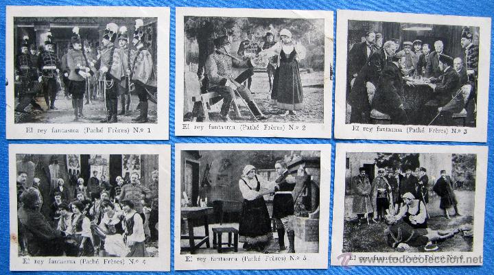Cine: TIKET FILM. EL REY FANTASMA. PATH&Eacute; FR&Egrave;RES, 1914. RECLAM FILMS.