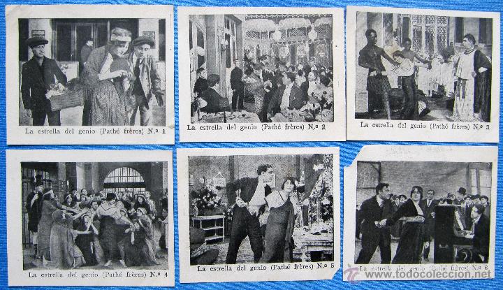 Cine: TIKET FILM. LA ESTRELLA DEL GENIO. PATH&Eacute; FR&Egrave;RES, 1914. RECLAM FILMS.