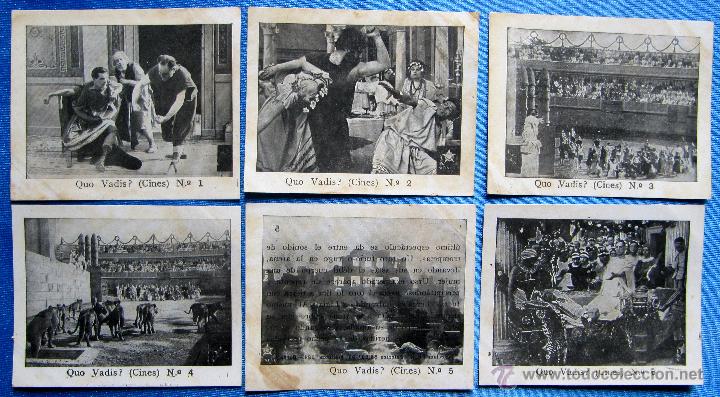 Cine: TIKET FILM. QUO VADIS?. CINES, 1913. RECLAM FILMS.
