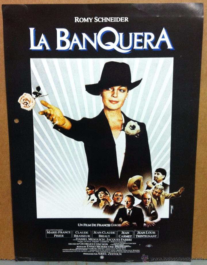 Cine: LA BANQUERA,,FILM DE FRANCES GIROD,,,, ROMY SCHNEIDER