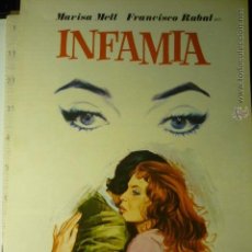Cinéma: GUIA DOBLE INFAMIA -PACO RABAL -MARISA MELL. Lote 54499134