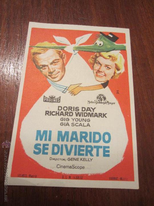 Cine: MI MARIDO SE DIVIERTE DORIS DAY RICHARD WIDMARK GENE KELLY